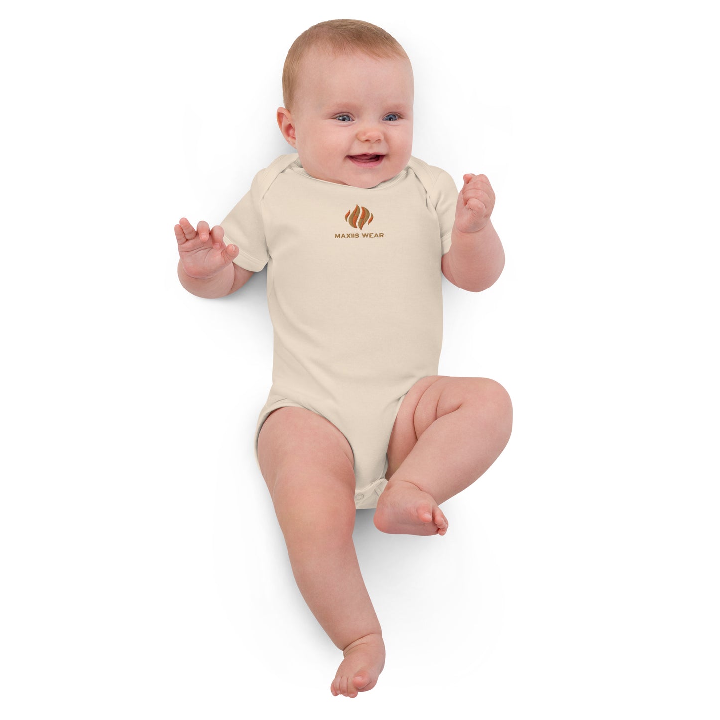 Body Para Bebê Em Algodão Orgânico  -  Maxiis Wear