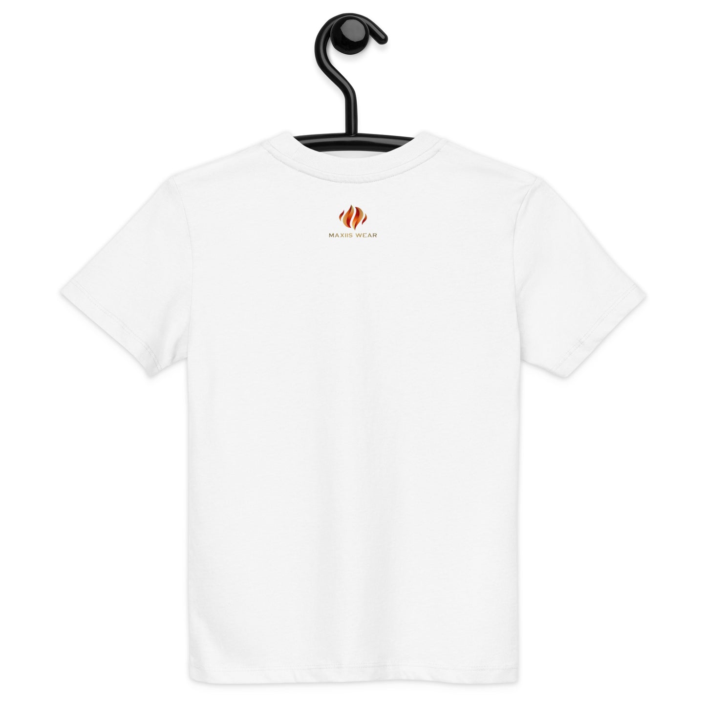 Tshirt Infantil De Algodão Orgânico  -  Maxiis Wear Em  Branco